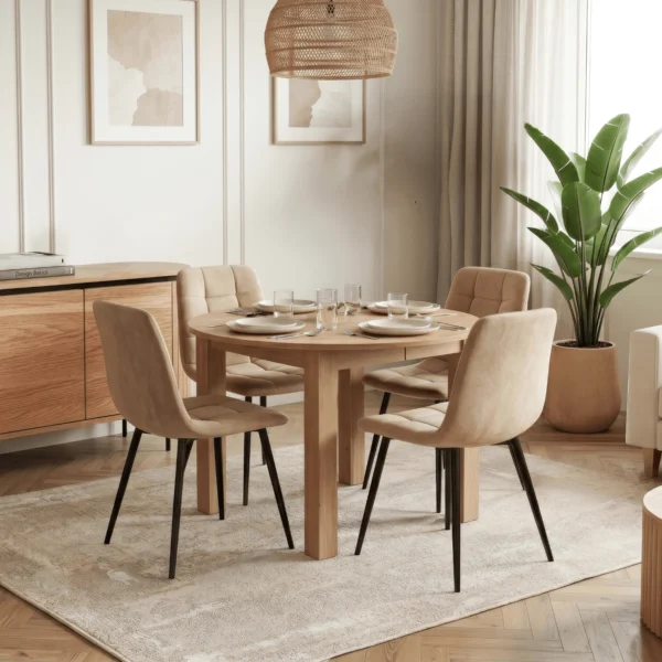 Masa HARRY extensibilă 92-132 cm, stejar Artisan — Mese
