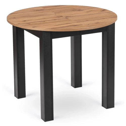 Masa HARRY extensibilă 92-132 cm Stejar Craft/Negru — Mese