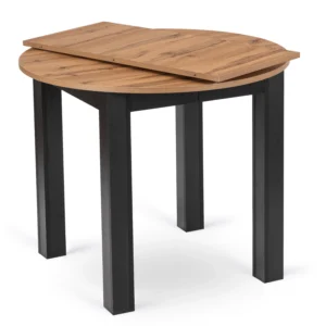 Masa HARRY extensibilă 92-132 cm Stejar Craft/Negru — Mese