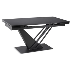 masa-rex-extensibila-160-220-cm-mdf-negru-1 Masa REX extensibilă 160-220 cm, MDF, negru — Mese