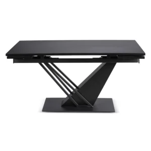 masa-rex-extensibila-160-220-cm-mdf-negru-8 Masa REX extensibilă 160-220 cm, MDF, negru — Mese
