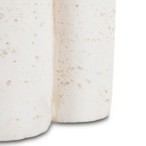 Măsuță BROK 46 cm Crem/Bej Modernă — Măsuțe rotunde