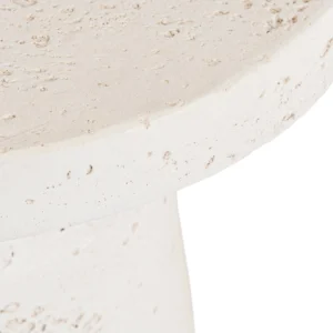 Măsuță DESS 38 cm Crem/Bej Modernă — Măsuțe rotunde
