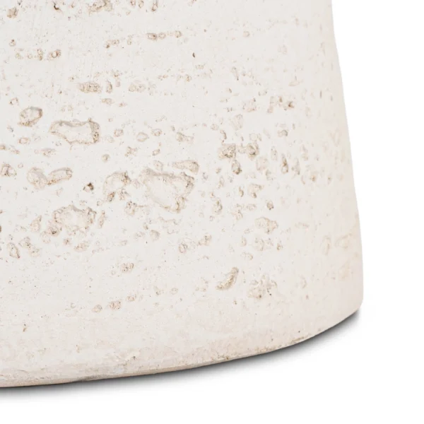 Măsuță DESS 38 cm Crem/Bej Modernă — Măsuțe rotunde