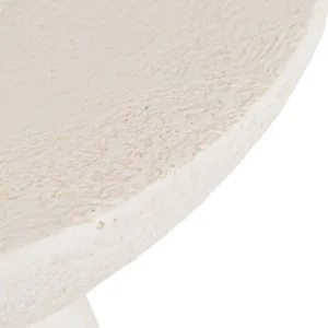 Măsuță NELL 41 cm Crem/Bej Modernă — Măsuțe rotunde