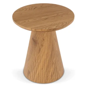 Măsuță RANT 50 cm, stejar — Măsuțe rotunde