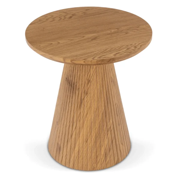Măsuță RANT 50 cm, stejar — Măsuțe rotunde