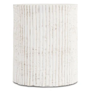 Măsuță TIALL 38 cm Crem/Bej Modernă — Măsuțe rotunde