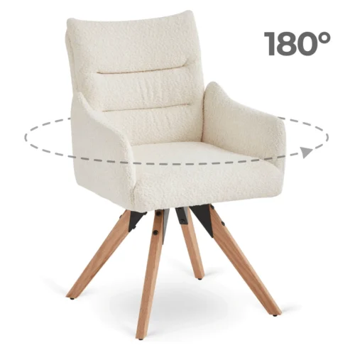 scaun-rotativ-willa-crem-din-tesatura-boucle-1 Scaun rotativ WILLA, crem, din țesătură bouclé — MOBILA