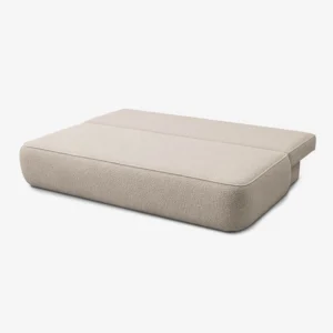 canapea-extensibila-arveto-bej-cu-tesatura-boucle-5-1 Canapea extensibilă ARVETO bej, din țesătură bouclé — Canapele și sofale