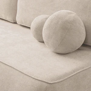 canapea-extensibila-arveto-crem-din-tesatura-de-senila-6-1 Canapea extensibilă ARVETO, crem, din țesătură Shenil — Canapele și sofale