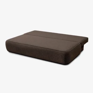 Canapea extensibilă ARVETO mocha Boucle — Canapele și sofale