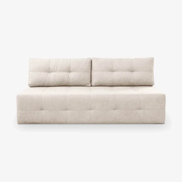 canapea-extensibila-morana-crem-1 Canapea extensibilă MORANA, de culoare crem — Canapele și sofale