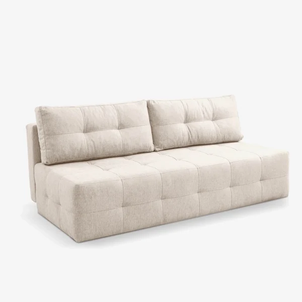 canapea-extensibila-morana-crem-3 Canapea extensibilă MORANA, de culoare crem — Canapele și sofale