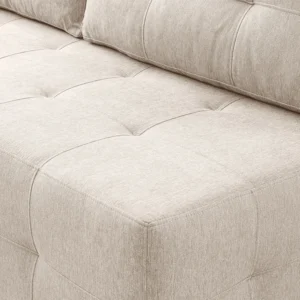 canapea-extensibila-morana-crem-6 Canapea extensibilă MORANA, de culoare crem — Canapele și sofale