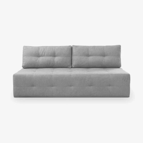 canapea-extensibila-morana-gri-1 Canapea extensibilă MORANA, gri — Canapele și sofale