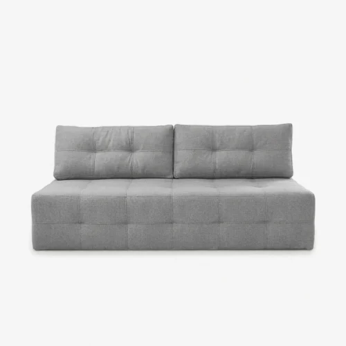 canapea-extensibila-morana-gri-din-tesatura-chenila-1-1 Canapea extensibilă MORANA, gri, din țesătură chenilă — Canapele și sofale
