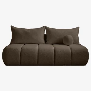 canapea-extensibila-saria-mocca-boucle-1 Canapea extensibilă SARIA mocha Boucle — Canapele și sofale