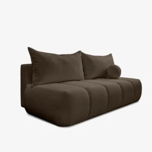 canapea-extensibila-saria-mocca-boucle-3 Canapea extensibilă SARIA mocha Boucle — Canapele și sofale