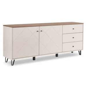 comoda-bacardi-183-cm-casmir-stejar-castello-1-1 Comodă BACARDI 183 cm Cașmir/Stejar Castello — Comode