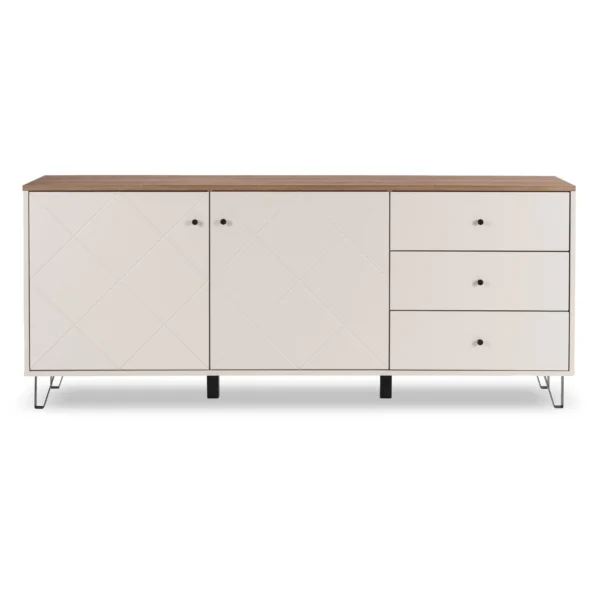 comoda-bacardi-183-cm-casmir-stejar-castello-4-1 Comodă BACARDI 183 cm Cașmir/Stejar Castello — Comode