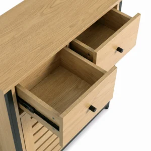Dulap pentru pantofi AMAYA 70 cm, stejar — Dulapuri și lăzi pentru pantofi