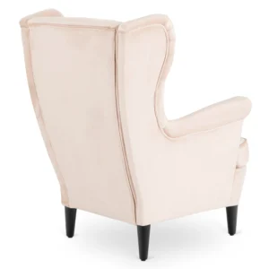fotoliu-de-relaxare-evan-2-cu-suport-pentru-picioare-bej-din-velur-5 Fotoliu de relaxare EVAN 2 cu suport pentru picioare, bej, din catifea — Fotolii cu taburet