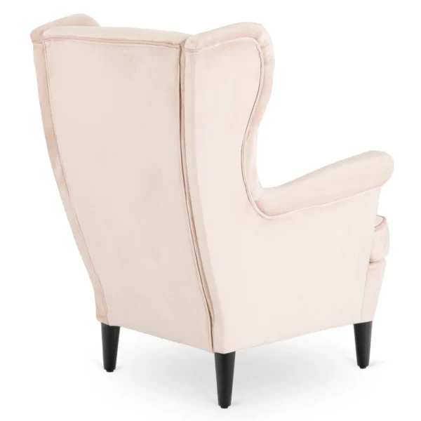 fotoliu-de-relaxare-evan-2-cu-suport-pentru-picioare-bej-din-velur-5 Fotoliu de relaxare EVAN 2 cu suport pentru picioare, bej, din catifea — Fotolii cu taburet