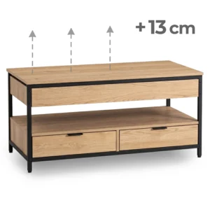 masa-canapea-extensibila-luca-100-cm-stejar-negru-3-1 Masă-canapea extensibilă LUCA 100 cm Stejar/Negru — Măsuțe de cafea