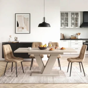 masa-clark-extensibila-120-160-cm-model-casmir-3 Masa CLARK extensibilă 120-160 cm, culoare cașmir — Mese
