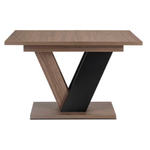 masa-clark-extensibila-120-160-cm-nuc-negru-6 Masa CLARK extensibilă 120-160 cm Nuc/Negru — Mese