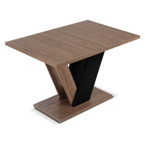 masa-clark-extensibila-120-160-cm-nuc-negru-7 Masa CLARK extensibilă 120-160 cm Nuc/Negru — Mese