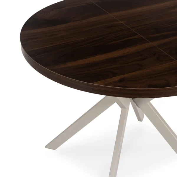 masa-extensibila-lukas-100-250-cm-nuc-casmir-8-1 Masă extensibilă LUKAS 100-250 cm Nuc/Cașmir — Mese
