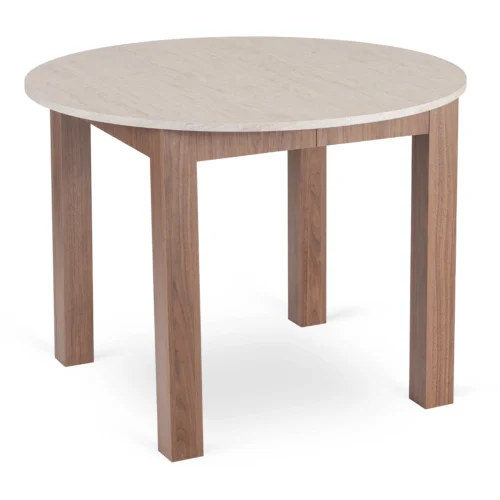 masa-harry-extensibila-102-142-cm-travertin-nuc-nicea-1-1 Masa HARRY extensibilă 102-142 cm, travertin/nuc Nicea — Mese