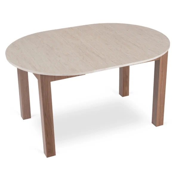 masa-harry-extensibila-102-142-cm-travertin-nuc-nicea-6-1 Masa HARRY extensibilă 102-142 cm, travertin/nuc Nicea — Mese