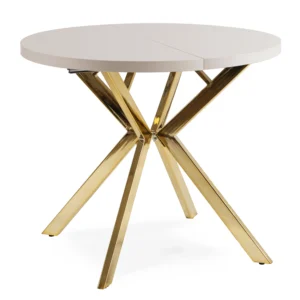masa-lukas-extensibila-100-250-cm-culoare-casmir-auriu-1-1 Masa LUKAS extensibilă 100-250 cm, culoare cașmir/auriu — Mese