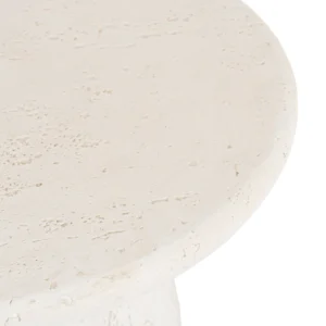 Măsuță REES 49 cm Crem/Bej Modernă — Măsuțe rotunde