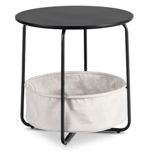 masuta-varano-negru-bej-1-2 Măsuță VARANO Negru/Bej — Măsuțe rotunde