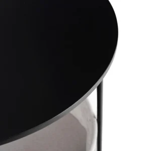 masuta-varano-negru-bej-4-2 Măsuță VARANO Negru/Bej — Măsuțe rotunde