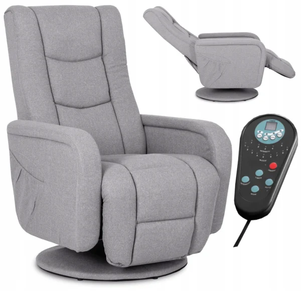 scaun-rotativ-cu-functie-de-masaj-spike-2-gri-1 Scaun rotativ cu funcție de masaj SPIKE 2, gri — Mobilier pentru sufragerie
