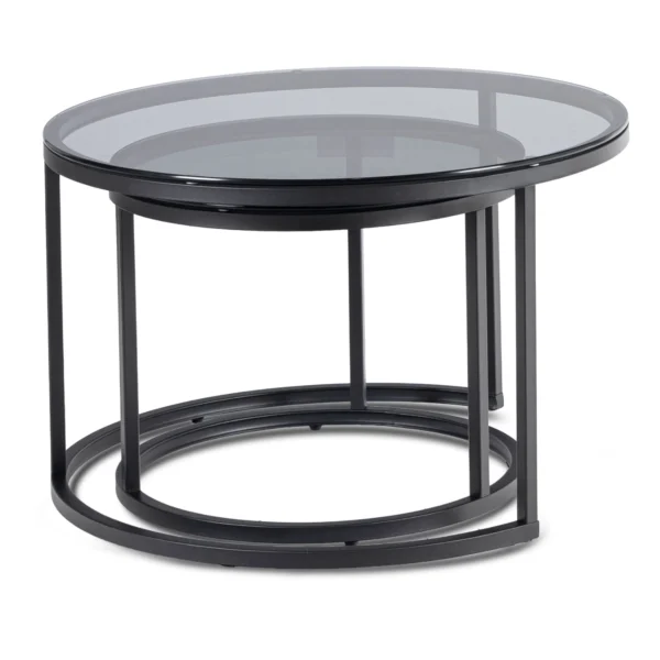 set-de-masute-de-cafea-carrera-gri-negru-3-1 Set de măsuțe de cafea CARRERA Gri/Negru — Măsuțe și banchete