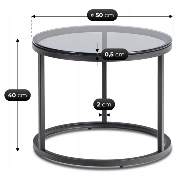 set-de-masute-de-cafea-carrera-gri-negru-8-1 Set de măsuțe de cafea CARRERA Gri/Negru — Măsuțe și banchete