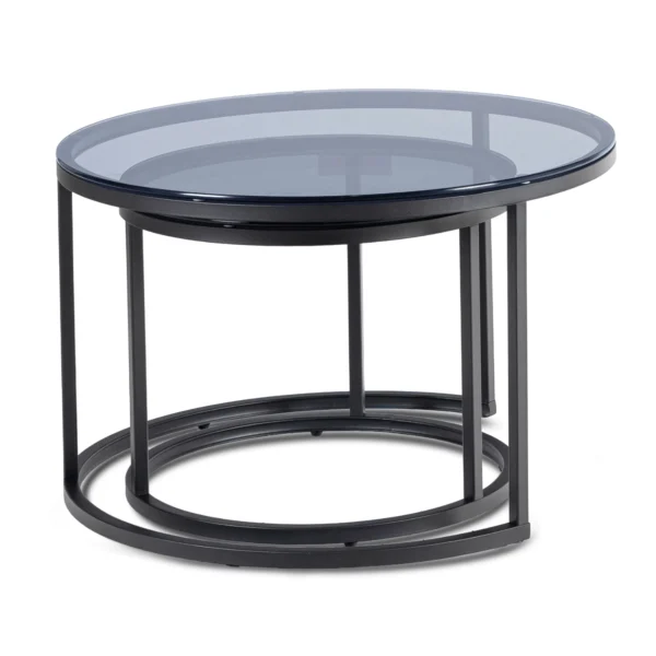 set-de-masute-de-cafea-carrera-max-gri-negru-3 Set de măsuțe de cafea CARRERA MAX Gri/Negru — Măsuțe și banchete
