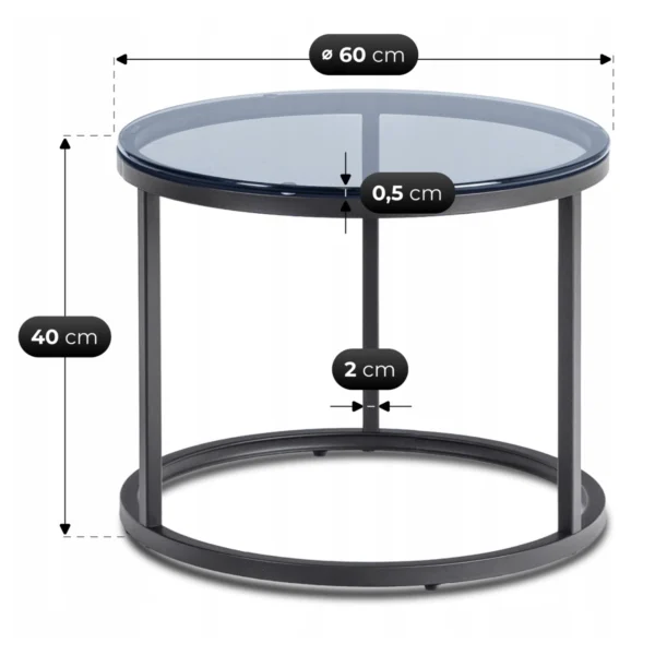 set-de-masute-de-cafea-carrera-max-gri-negru-8-1 Set de măsuțe de cafea CARRERA MAX Gri/Negru — Măsuțe și banchete