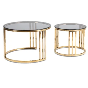 set-de-masute-de-cafea-triton-gri-auriu-4-1 Set de măsuțe de cafea TRITON Gri/Auriu — Măsuțe și banchete