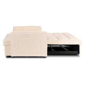 fotoliu-extensibil-corra-pentru-dormit-bej-din-tesatura-boucle-8 Fotoliu extensibil CORRA pentru dormit, bej, din țesătură bouclé — Fotolii de relaxare
