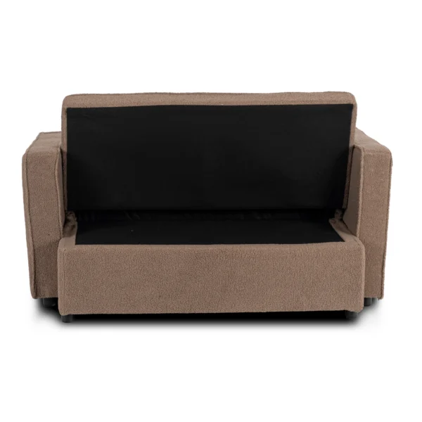 fotoliu-extensibil-corra-pentru-dormit-maro-din-tesatura-boucle-8 Fotoliu extensibil CORRA pentru dormit, maro, din țesătură bouclé — Fotolii de relaxare