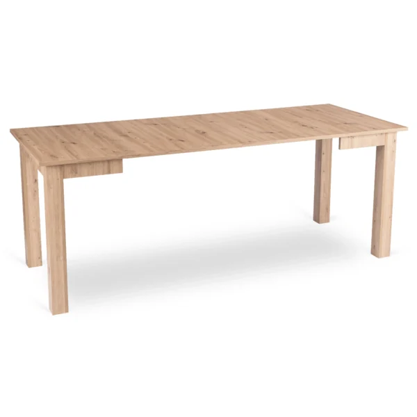 Masă BEN extensibilă 80-200 cm, stejar Artisan — Mese