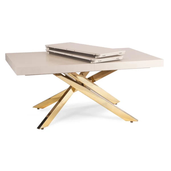 masa-hampton-extensibila-160-240-cm-culoare-casmir-auriu-5 Masă HAMPTON extensibilă 160-240 cm, cașmir/auriu — Mese