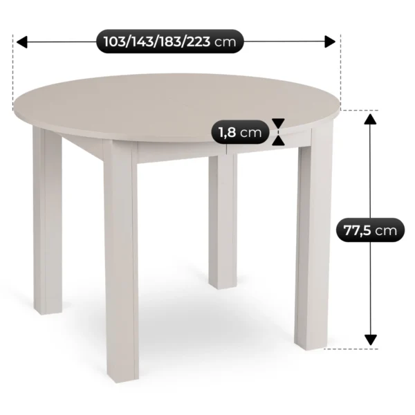 masa-james-extensibila-103-223-cm-culoare-casmir-8 Masă JAMES extensibilă 103-223 cm, cașmir — Mese